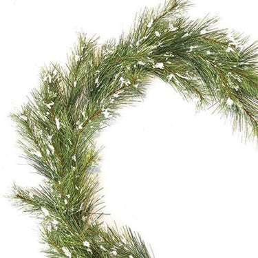 Snowy Silver Fir Garland, 6ft Christmas Decor - The Fox Decor